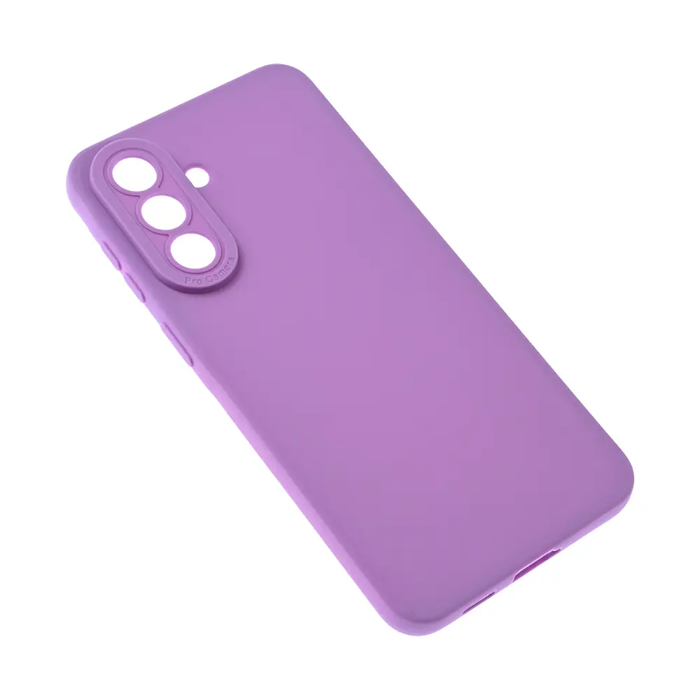 Torbica Silikon Pro Camera za Samsung A576B Galaxy A57 5G Ljubicasta