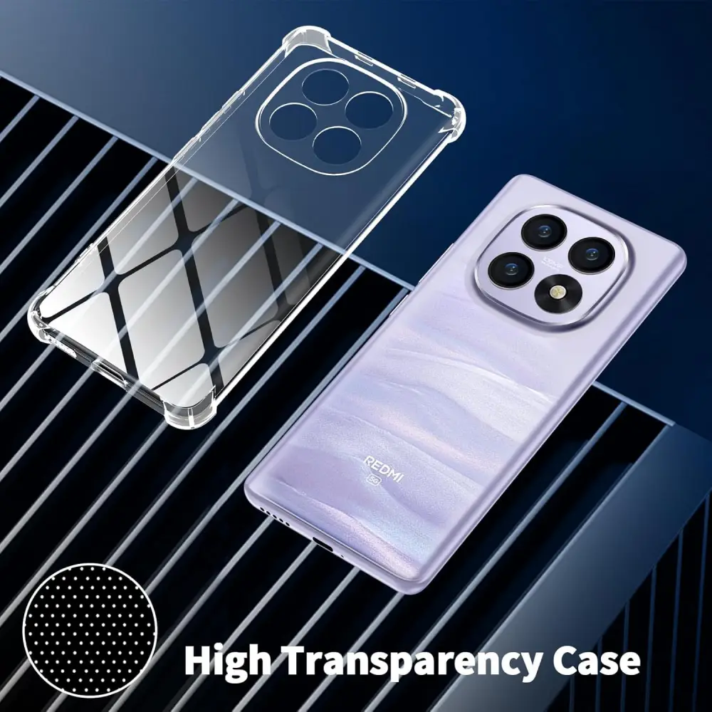 Torbica Transparent Ice Cube za Xiaomi Redmi Note 15 Pro 4G (eu)