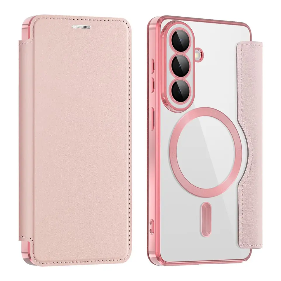 Torbica Magsafe Lux Bi Fold za Samsung A376B Galaxy A37 Roze