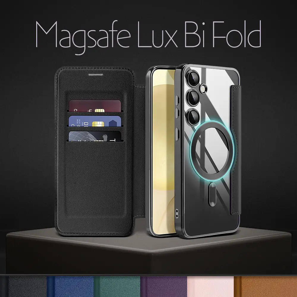 Torbica Magsafe Lux Bi Fold za Samsung S948B Galaxy S26 Ultra Roze
