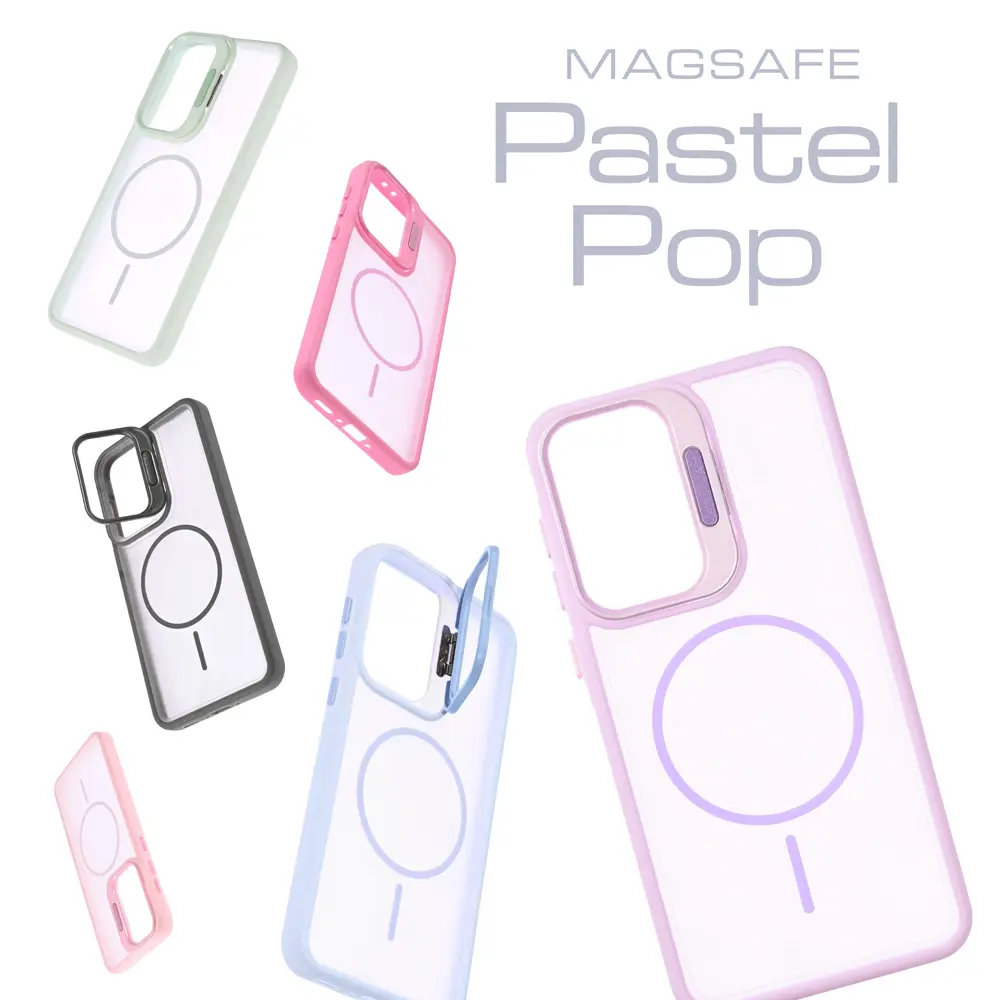 Torbica Magsafe Pastel Pop za Samsung S731B Galaxy S25 FE Siva