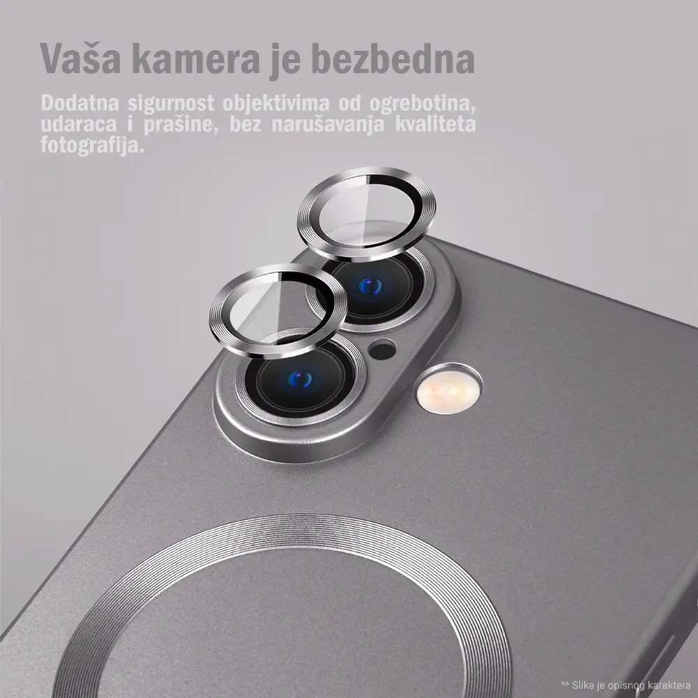Torbica Magsafe Chrome za Samsung S941B Galaxy S26 Crna