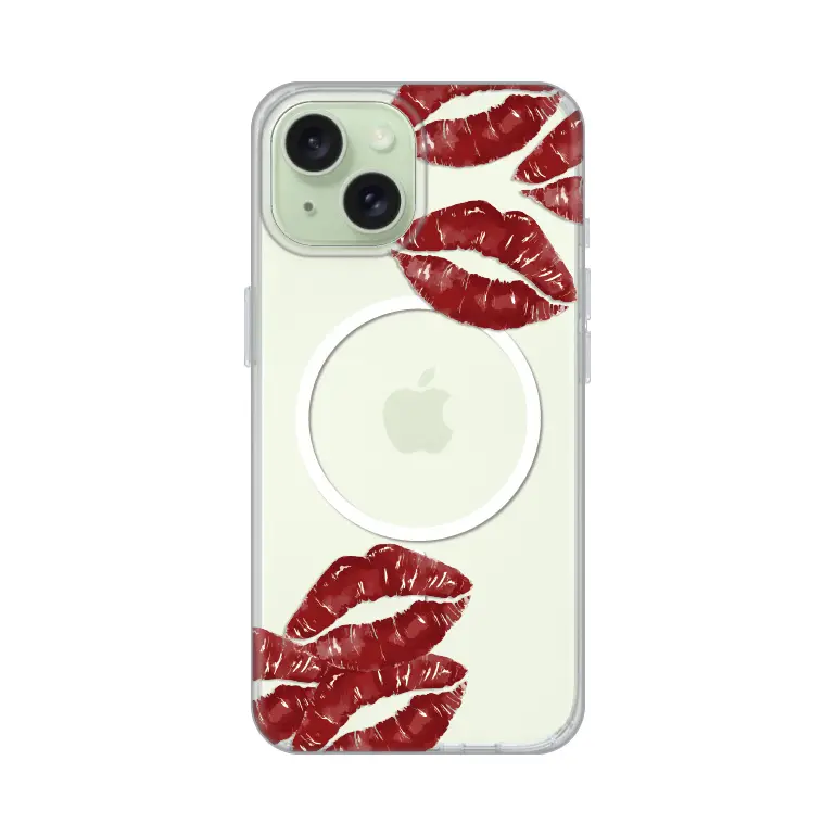 Torbica Print Magsafe za Iphone 15 6.1 Kisses