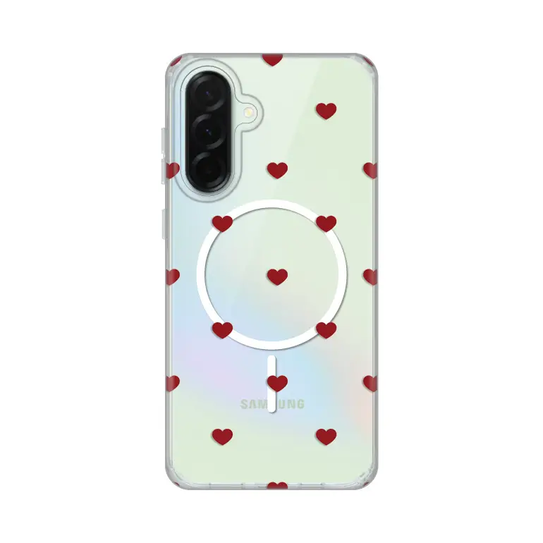 Torbica Print Magsafe za Samsung A366B Galaxy A36 Red Hearts