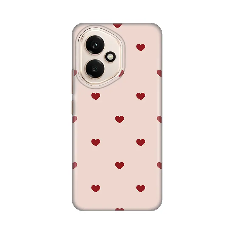 Torbica Silikonska Print za Honor 400 Beige Hearts