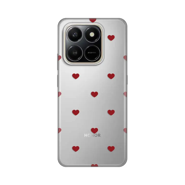 Torbica Silikonska Print za Honor X7D 4g/400 Smart 5G Red Hearts
