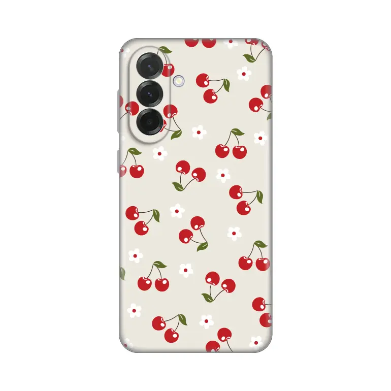 Torbica Silikonska Print za Samsung A376B Galaxy A37 5G Cherry And Flowers