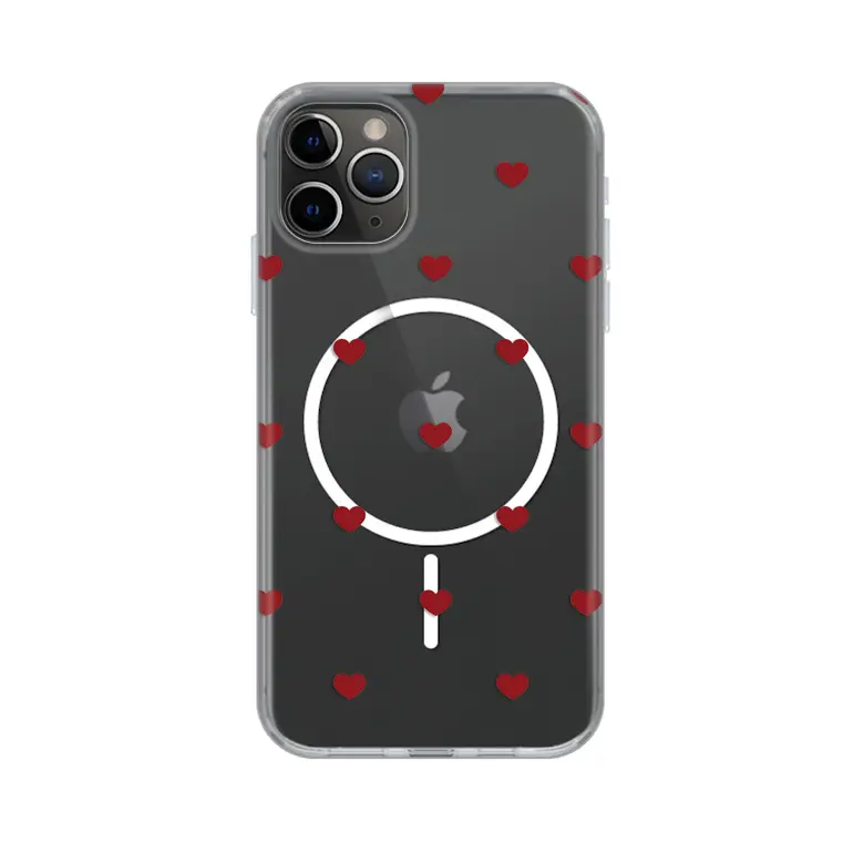 Torbica Print Magsafe za Iphone 11 Pro Max 6.5 Red Hearts
