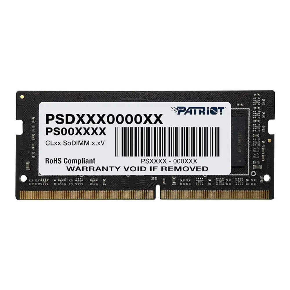 Memorija Sodimm DDR4 16GB 3200mhz Patriot Signature Single Channel Psd416g32002s