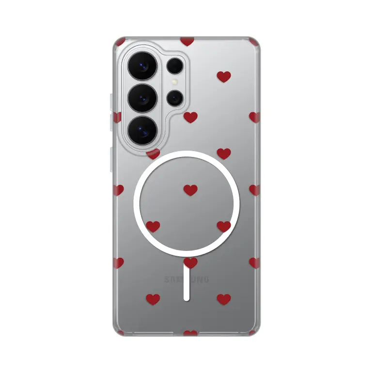 Torbica Print Magsafe za Samsung S948B Galaxy S26 Ultra Red Hearts
