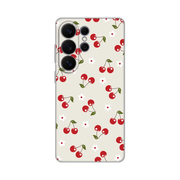 Torbica Silikonska Print za Samsung S948B Galaxy S26 Ultra Cherry And Flowers