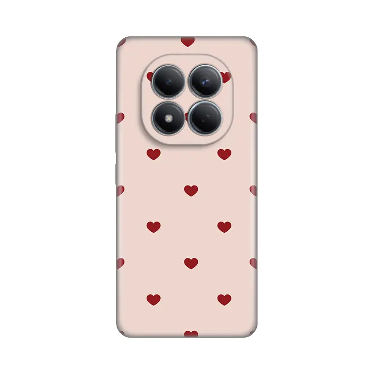 Torbica Silikonska Print za Xiaomi Redmi Note 15 Pro 4G Beige Hearts