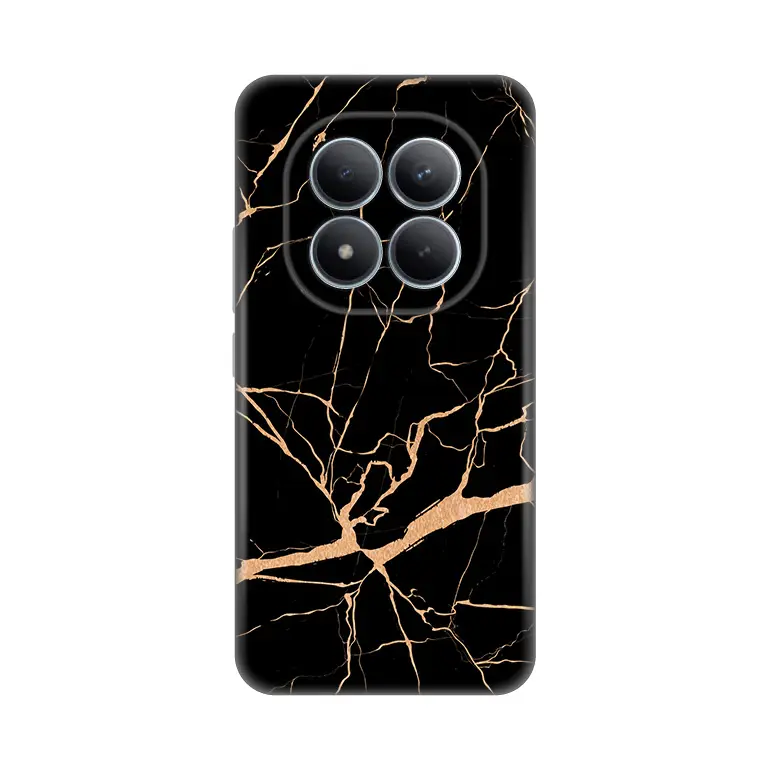 Torbica Silikonska Print za Xiaomi Redmi Note 15 Pro Plus 5G All Black