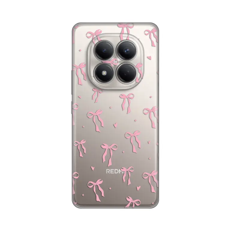 Torbica Silikonska Print Skin za Xiaomi Redmi Note 15 Pro 4G Cute Bow