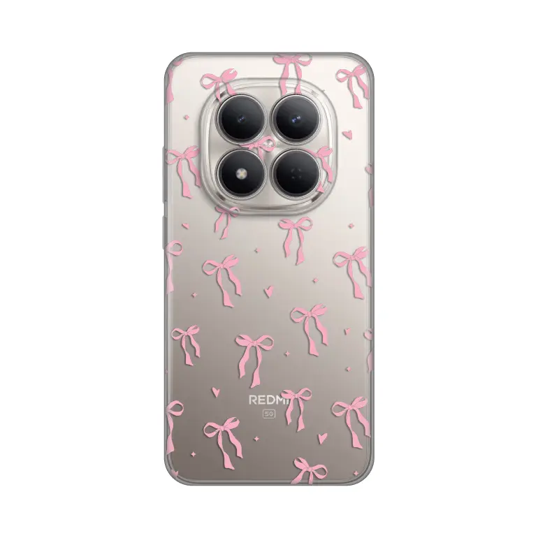 Torbica Silikonska Print Skin za Xiaomi Redmi Note 15 Pro 5G Cute Bow