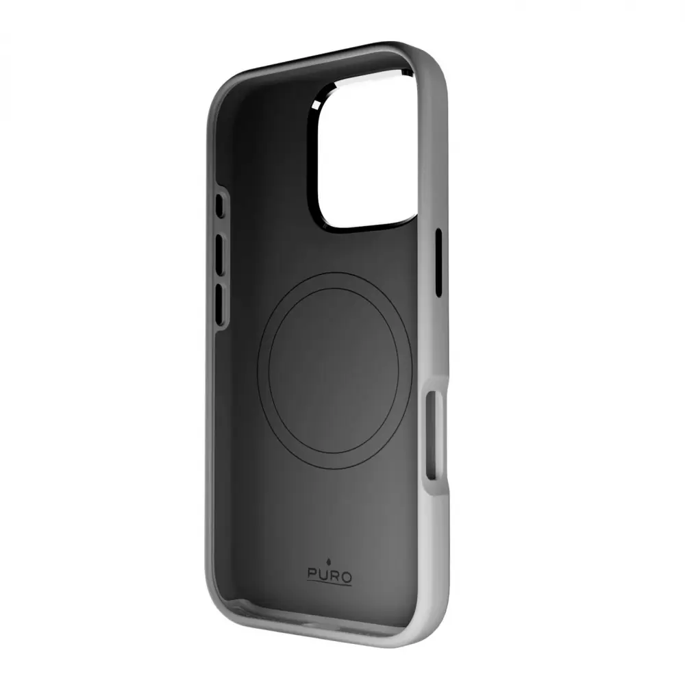 Torbica Puro ICON MAG PRO za Iphone 16 Pro 6.3 Tamno Siva