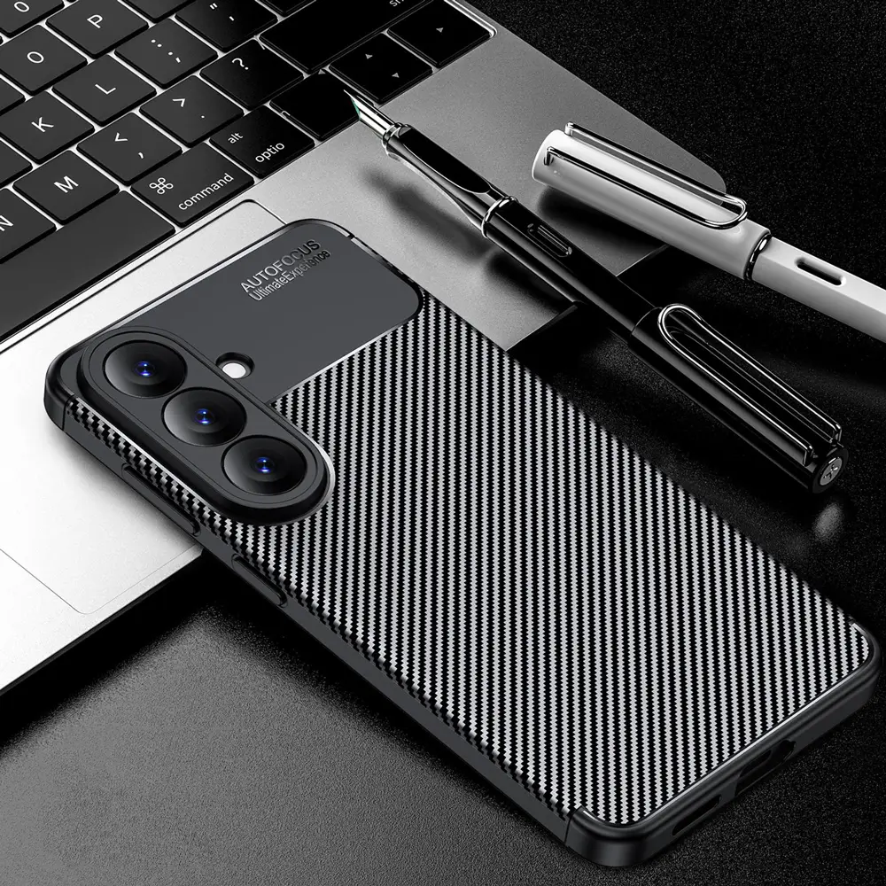 Torbica Defender Carbon za Samsung S946B Galaxy S26 Plus Crna