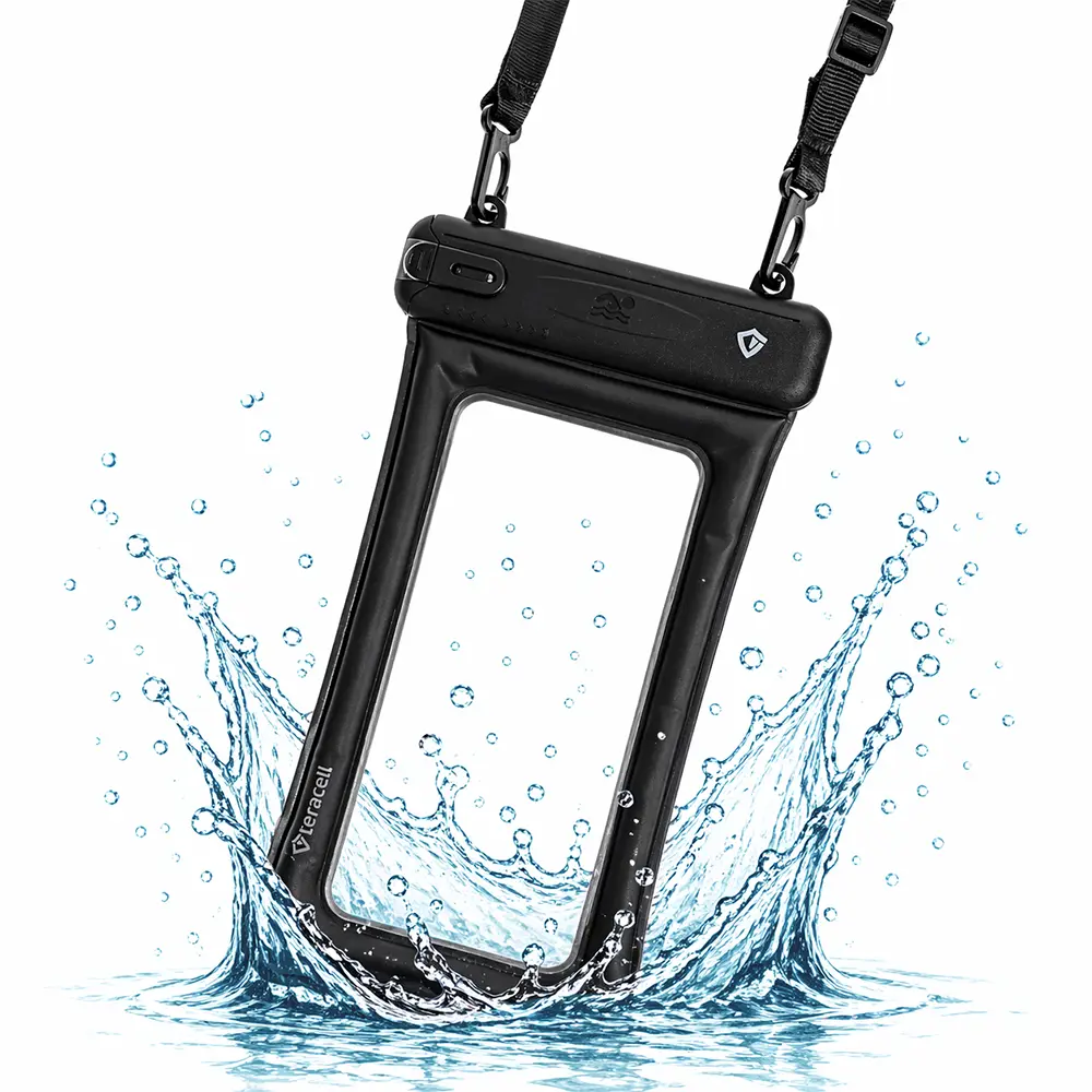 Vodootporna Torbica Teracell 7.2" Crna
