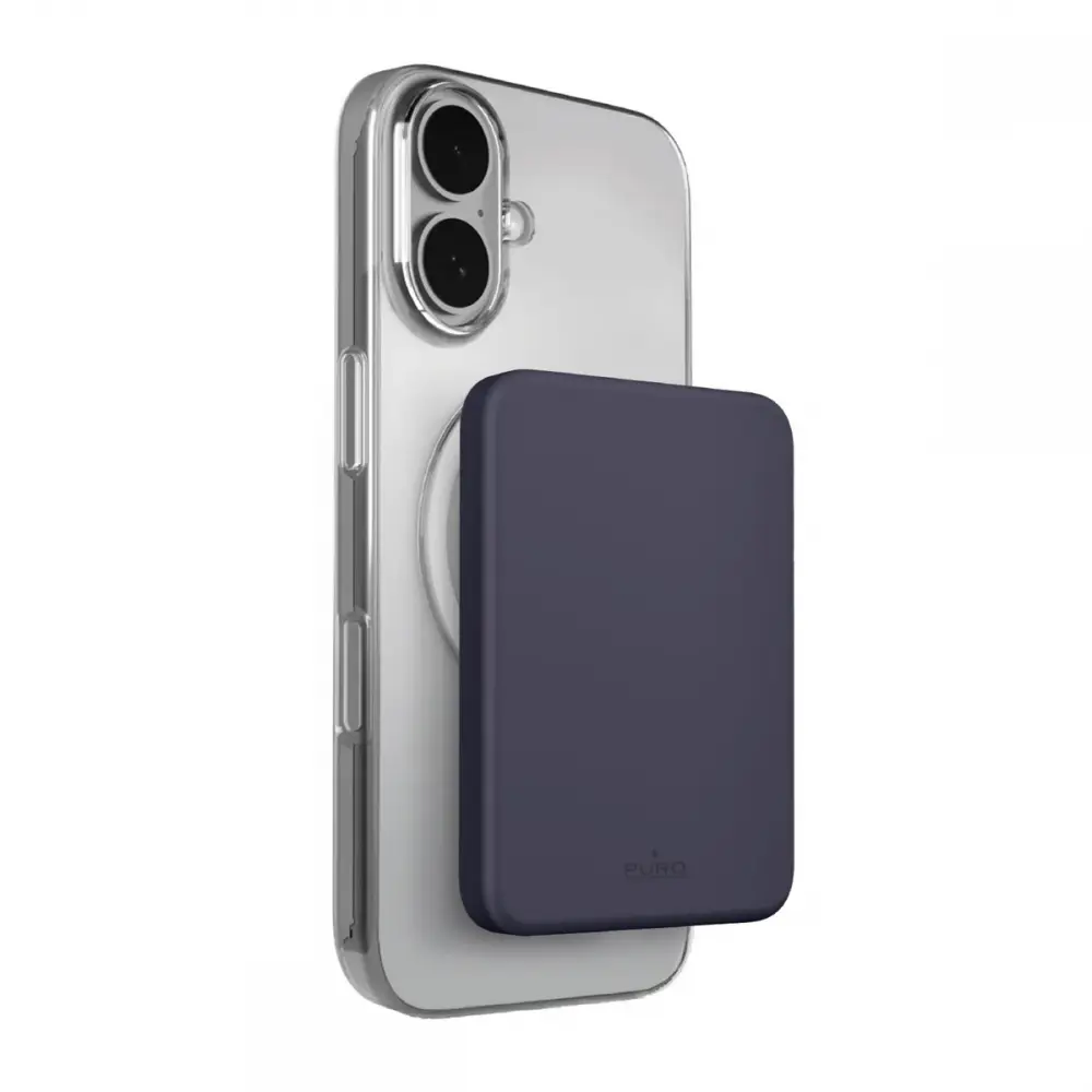 Power Bank Prenosiva Baterija PURO Magsafe 4200mah Tamno Plava