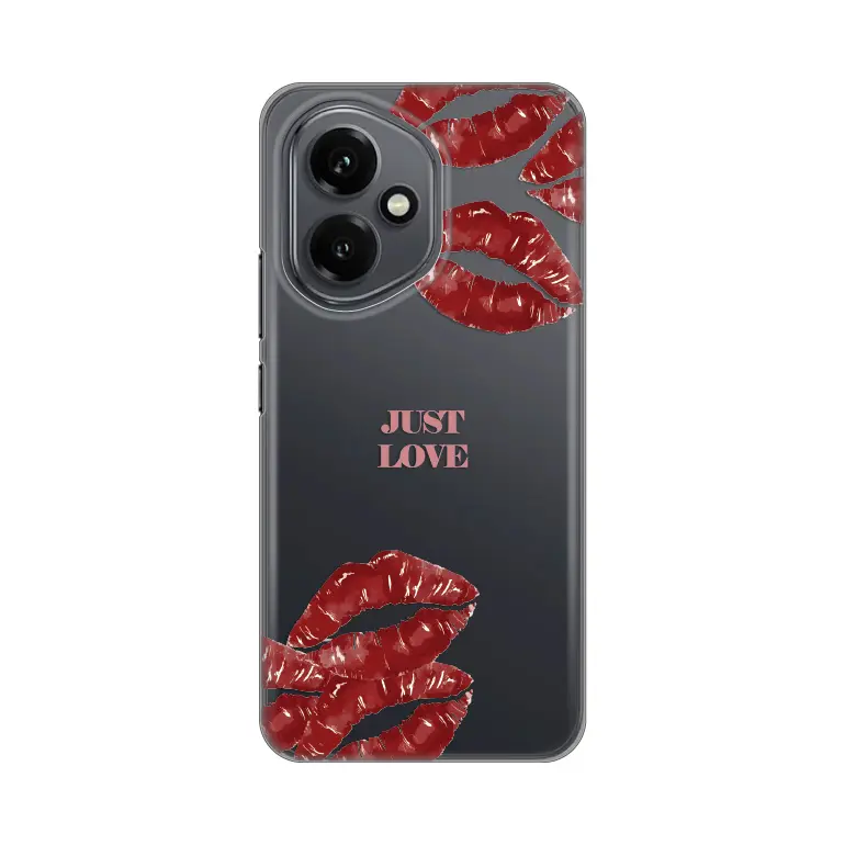 Torbica Silikonska Print Skin za Honor 400 Just Love Pink