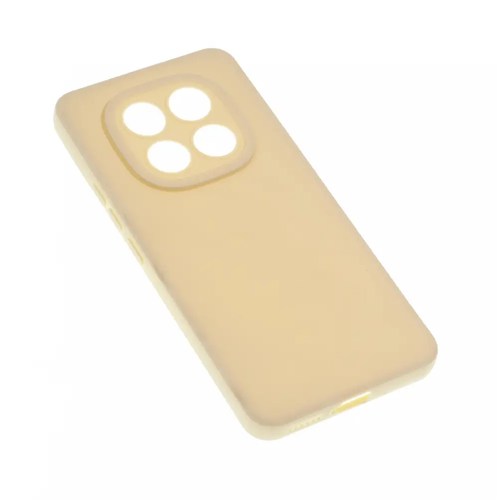 Torbica Silikon Pro Camera za Xiaomi Redmi Note 15 Pro 4G Krem
