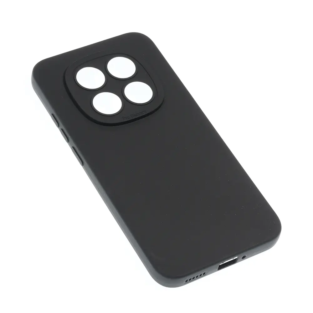 Torbica Silikon Pro Camera za Xiaomi Redmi Note 15 Pro Plus 5G Crna