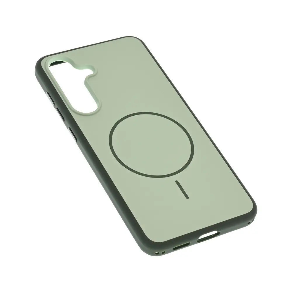 Torbica Magsafe Matte Line za Samsung S731B Galaxy S25 FE Zelena