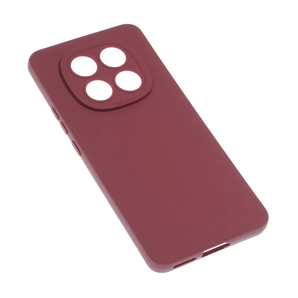 Torbica Silikon Pro Camera za Xiaomi Redmi Note 15 4G Bordo