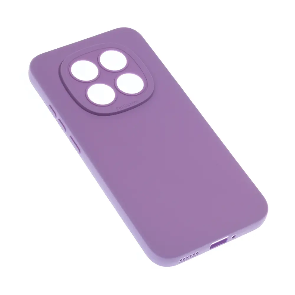 Torbica Silikon Pro Camera za Xiaomi Redmi Note 15 5G Ljubicasta