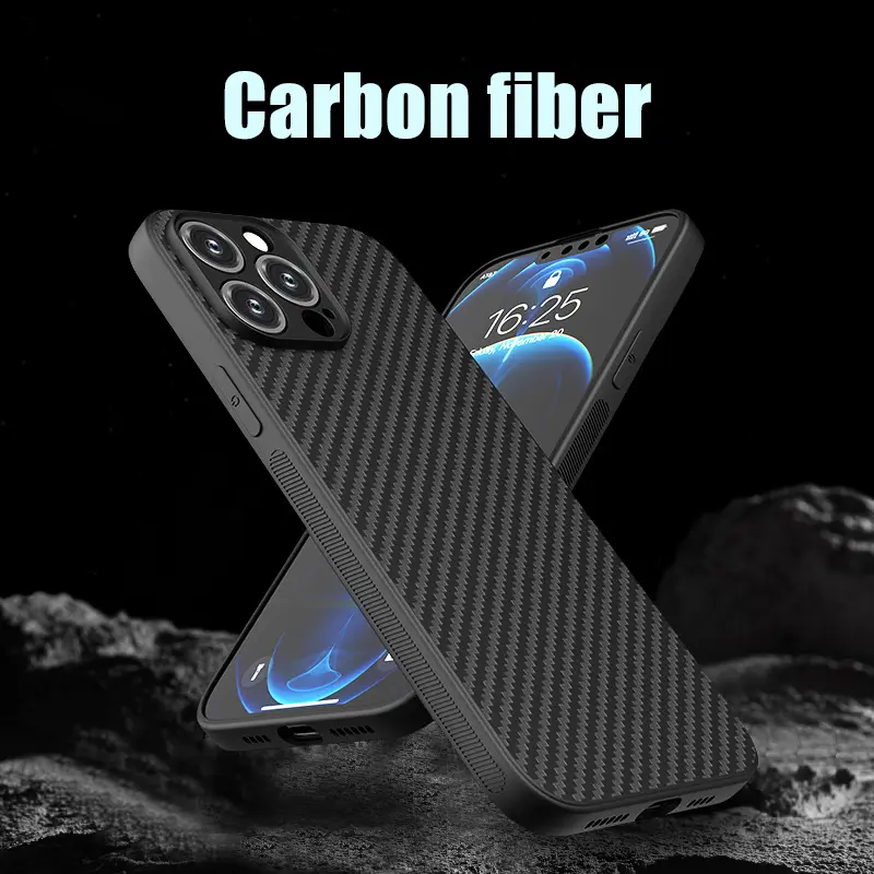 Torbica Carbon Fiber za Samsung A576B Galaxy A57 5G Crna