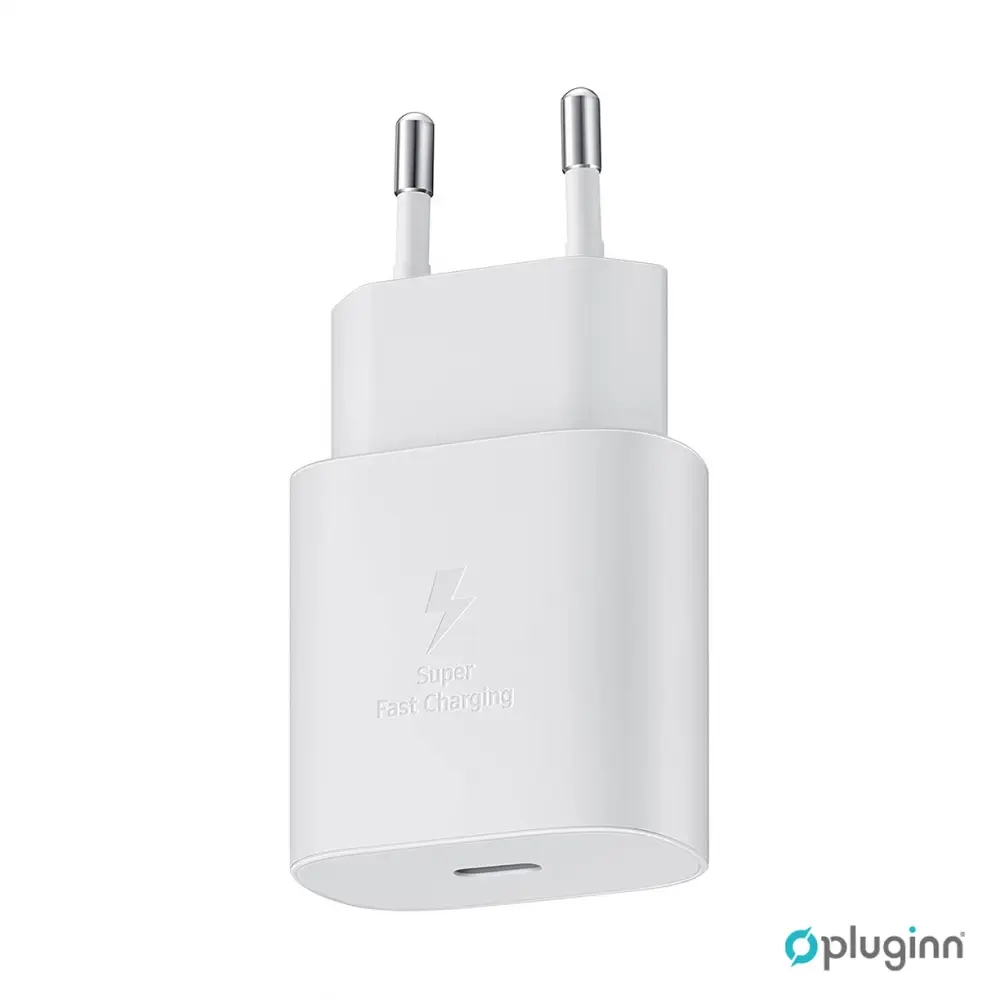 Kucni Punjac Pluginn AJ-25 Kp-614c PD Fast 25W za Samsung Beli CE