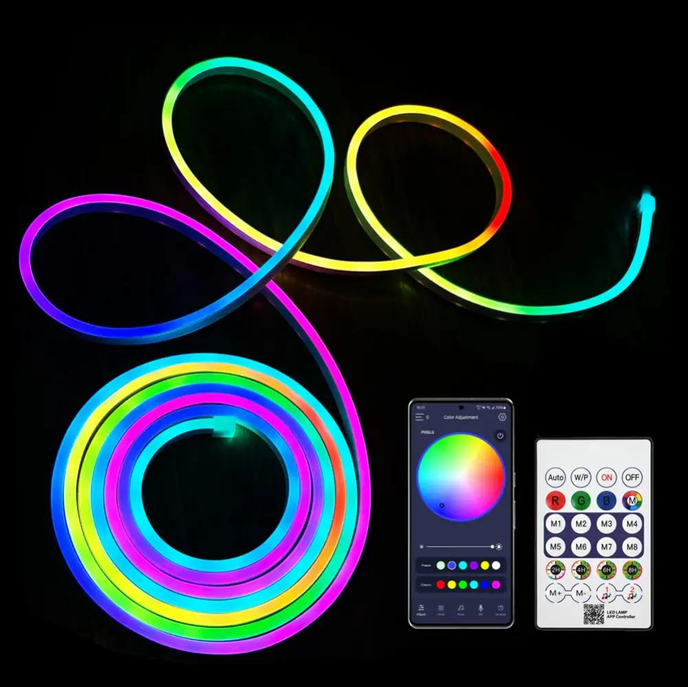 LED Svetlo Neon Rope RGB 10M