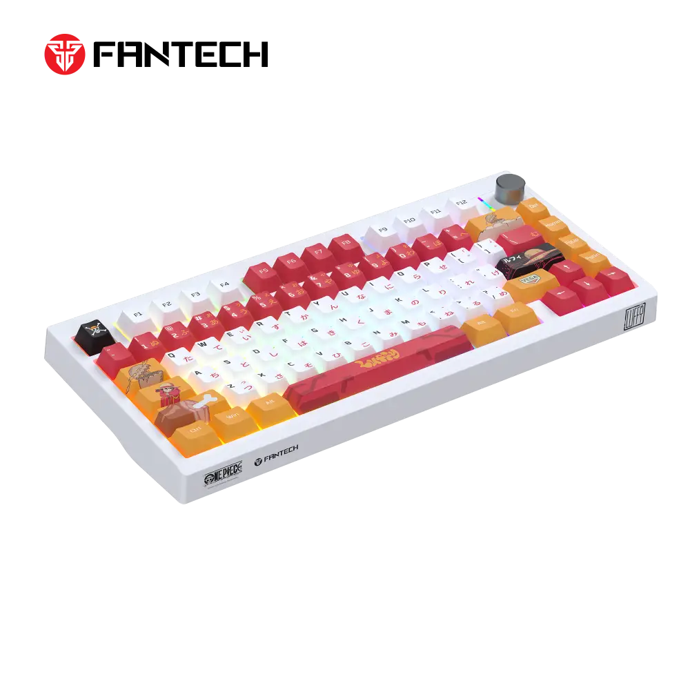Tastatura Mehanicka Gaming Fantech MK921 Maxfit 8 Wireless ONE Piece - Luffy (white Switch)