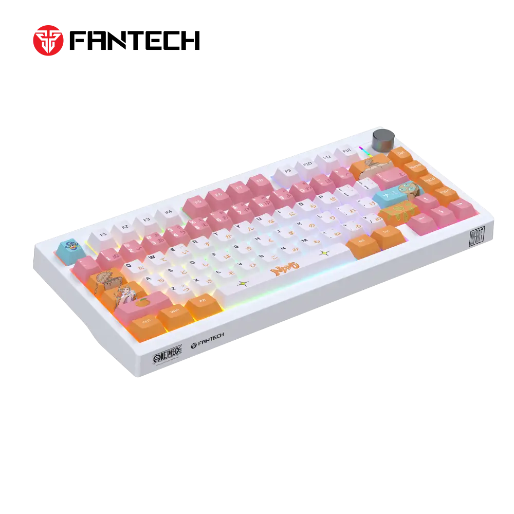 Tastatura Mehanicka Gaming Fantech MK921 Maxfit 8 Wireless ONE Piece - NAMI (white Switch)