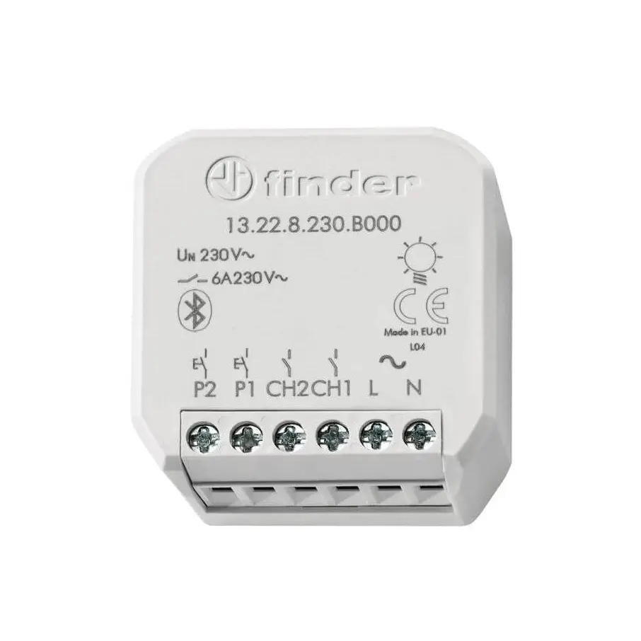 Multifunkcionalni Relej Bluetooth, 2no/6a, 230vac, 13.22.8.230.b000