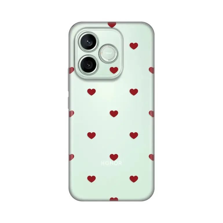 Torbica Silikonska Print za Honor 600 Lite Red Hearts