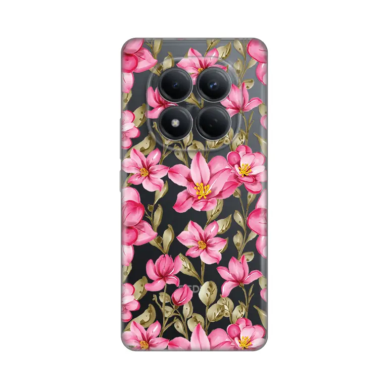 Torbica Silikonska Print za Xiaomi Redmi Note 15 Pro 4G Magnolia