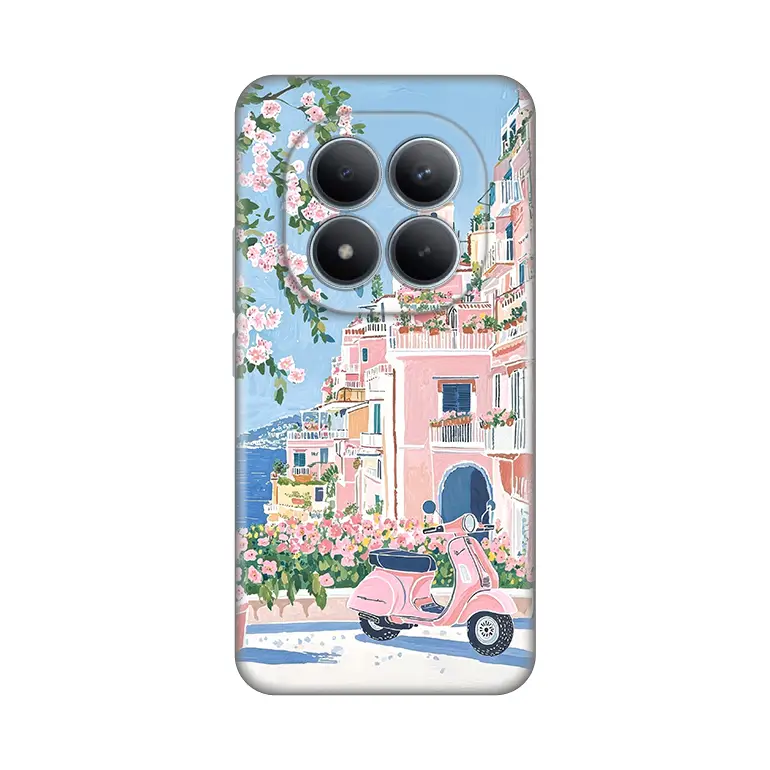 Torbica Silikonska Print za Xiaomi Redmi Note 15 Pro Plus 5G Pink Italy
