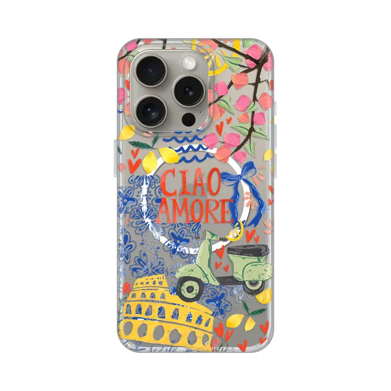 Torbica Print Magsafe za Iphone 15 Pro 6.1 Ciao Amore