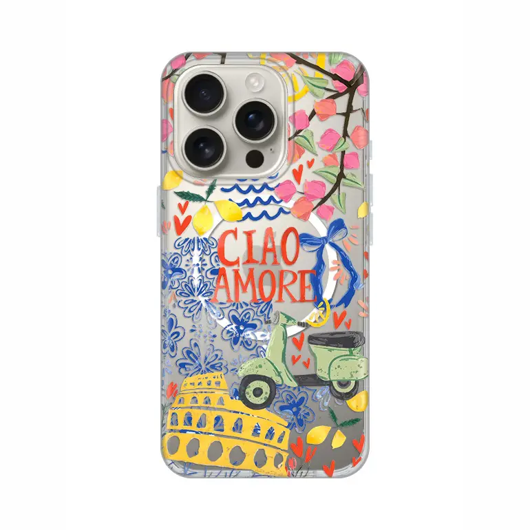 Torbica Print Magsafe za Iphone 16 Pro 6.3 Ciao Amore