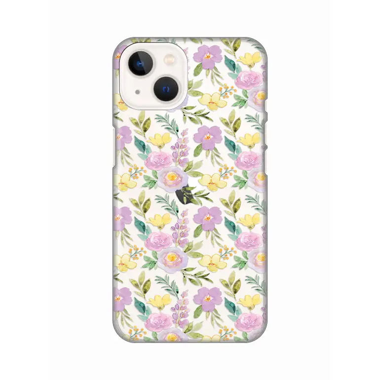 Torbica Silikonska Print Skin za Iphone 13 6.1 Soft Flowers