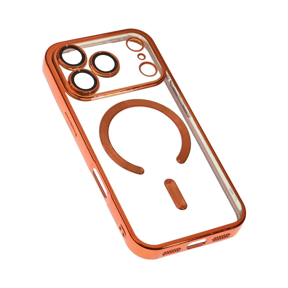 Torbica Magsafe Lux za Iphone 17 Pro 6.3 Narandzasta