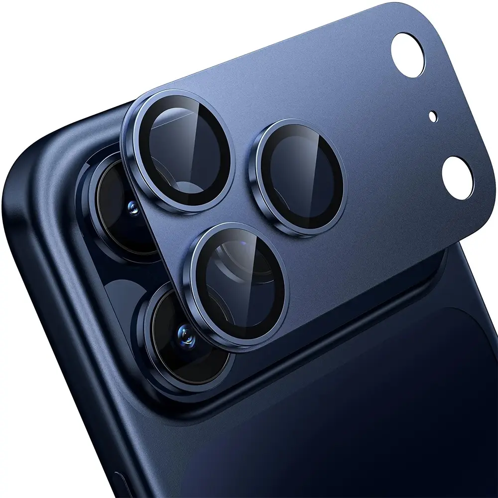 Zastita Kamere Full Cover za Iphone 17 Pro Max Plava
