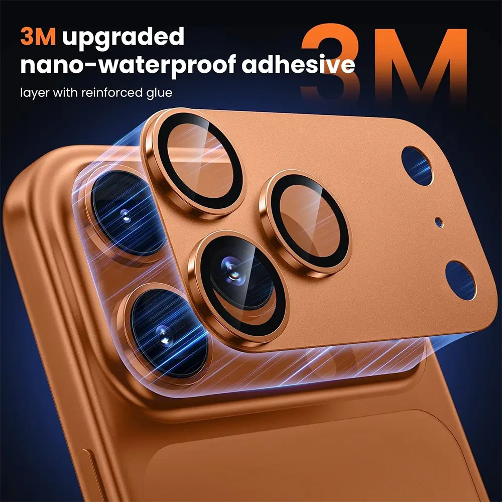 Zastita Kamere Full Cover za Iphone 17 Pro Plava