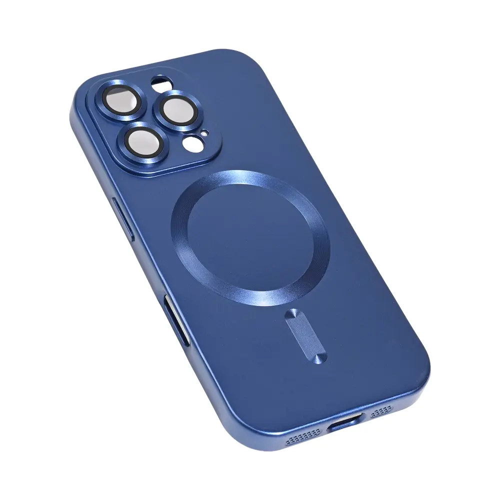 Torbica Magsafe Chrome za Iphone 16 Pro 6.3 Tamno Plava
