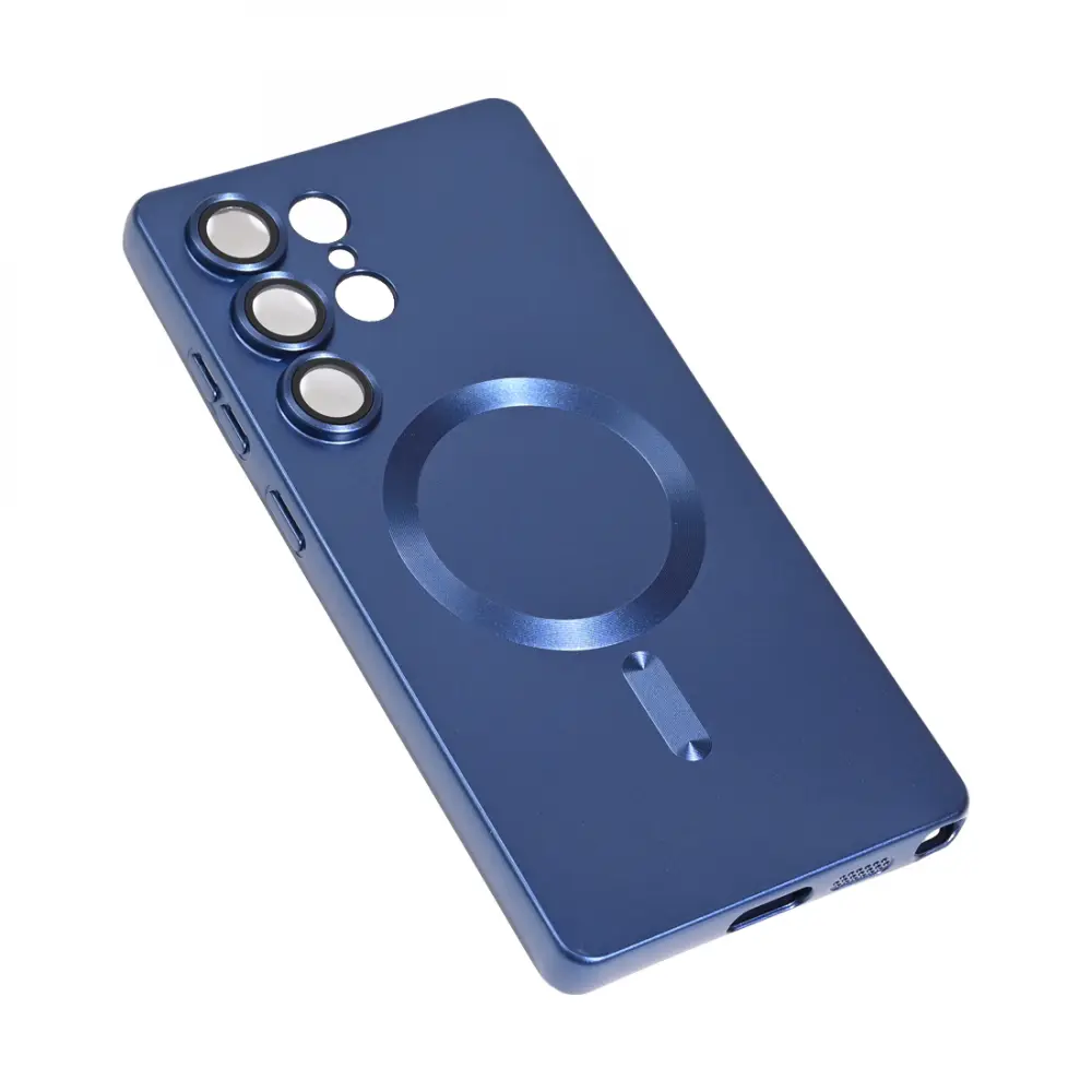 Torbica Magsafe Chrome za Samsung S938B Galaxy S25 Ultra Tamno Plava