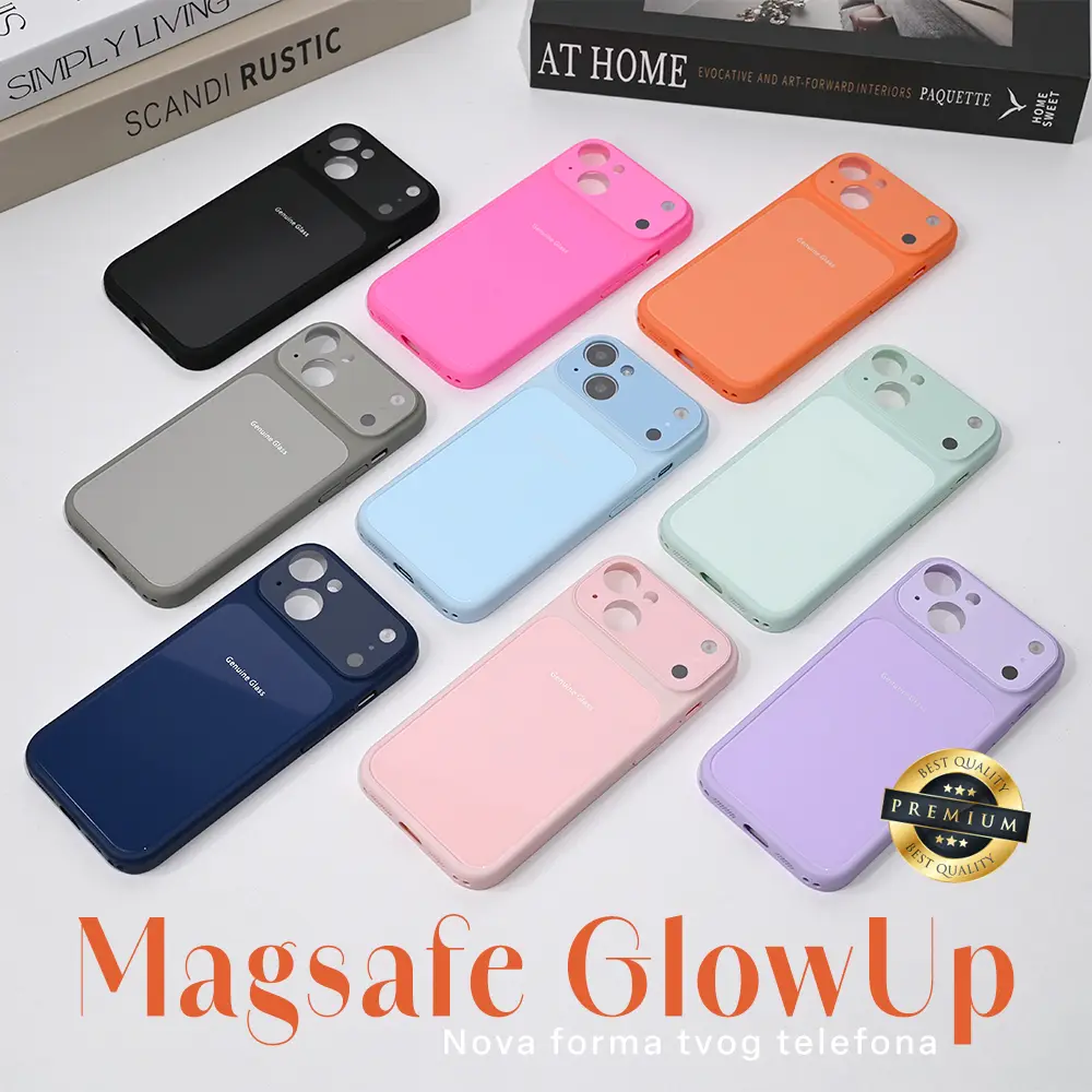 Torbica Magsafe Glowup za Iphone 13/14 6.1 Ljubicasta