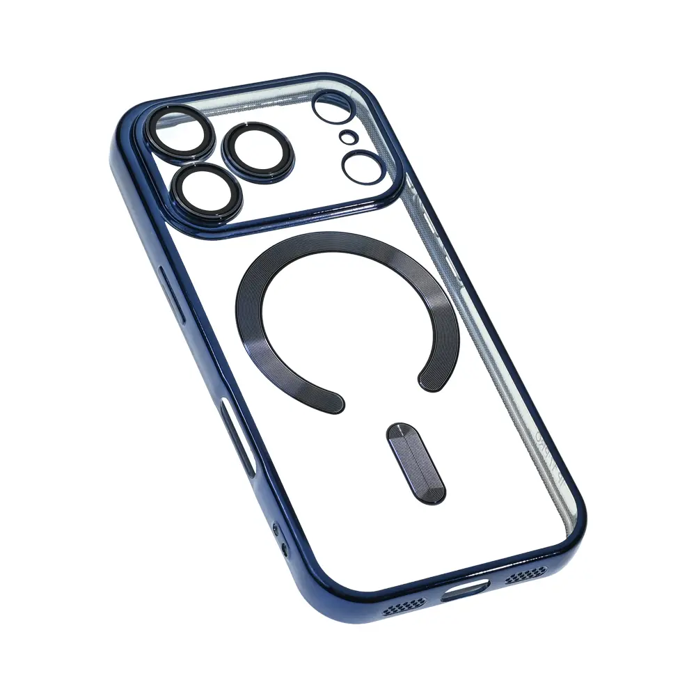 Torbica Magsafe Lux za Iphone 17 Pro 6.3 Tamno Plava