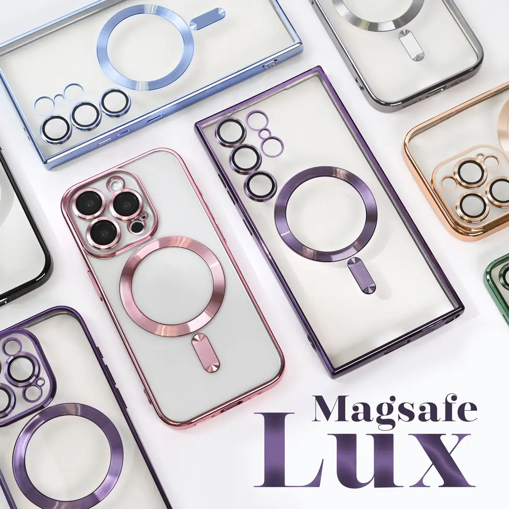 Torbica Magsafe Lux za Iphone 17 Pro 6.3 Tamno Plava