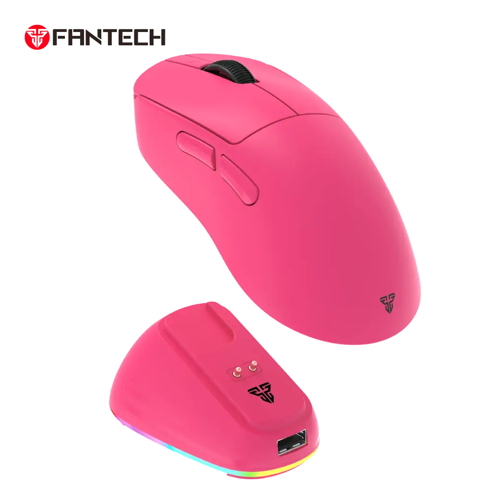 Mis Wireless Gaming Fantech WG14E Yari E Pink